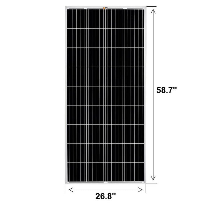 Off-Grid Solar Kit with 4,000W 120/240V Output